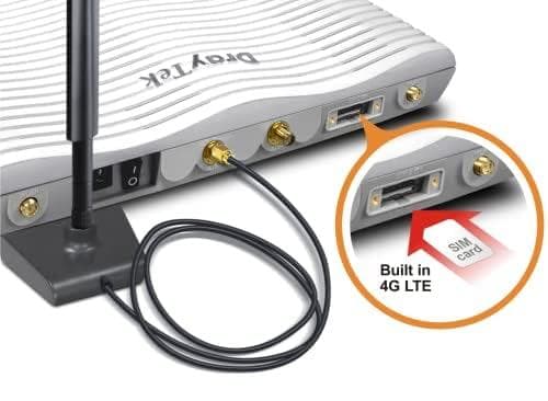 DrayTek Vigor2866L LTE -sarjan 4G LTE & G. Nopea reititin pienille ja keskisuurille yrityksille