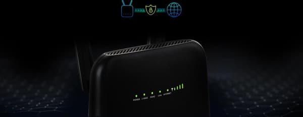 D-Link DWR-960 - Trådløs router - WWAN - 2-ports switch - GigE - 802.11a/n/ac - dual band - 4G
