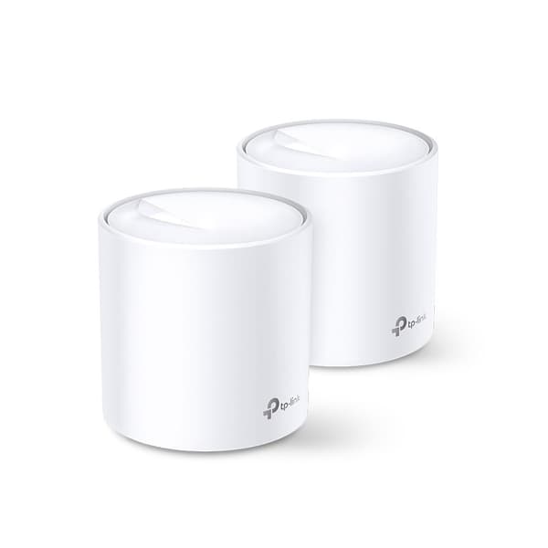 TP-Link Deco X60 - Mesh WiFi - WiFi 6 - 3000 Mbps / 2-pak Hvid