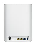 Miniatyrbild 4 av 4: ASUS ZenWiFi AX Hybrid (XP4) - WLAN-system (2 routrar) - upp till 510 m² - nätverk - GigE - 802.11a/b/g/n/ac/ax - dubbelband