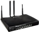 Draytek Vigor 2927LAC - Trådløs router - WWAN - 6-ports switch - GigE, PPP, 802.11ac Wave 2 - WAN-porte: 2 - 802.11a/b/g/n/ac Wave 2 - dual band Sort