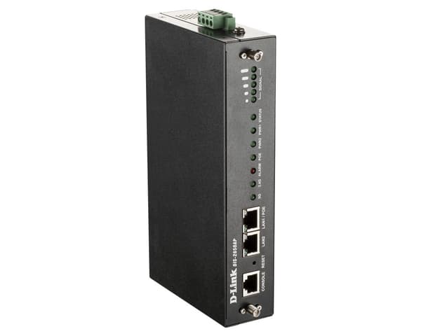 D-Link DIS-2650AP - trådløs basestation - 2 porte - Wi-Fi 5 - 2,4 GHz, 5 GHz - DC - væg-/DIN-skinne monteres (DIS-2650AP)