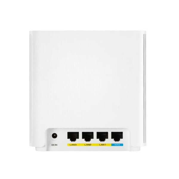 ASUS ZenWiFi XD6S - WLAN-system (2 routere) - op til 500 kvm - netværk - GigE - 802.11a/b/g/n/ac/ax - dual band