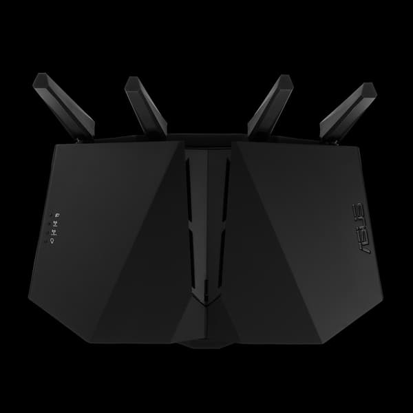 ASUS RT-AX82U WiFi-router Gigabit Ethernet Dual-Band (2,4 GHz/5 GHz) 4G Svart (90IG05G0-MU2R10)