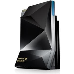 ASRock G10 Gaming Router - Trådløs router - 4-ports switch - GigE - 802.11a/b/g/n/ac - dual band (G10/RT/WH/B) Sort