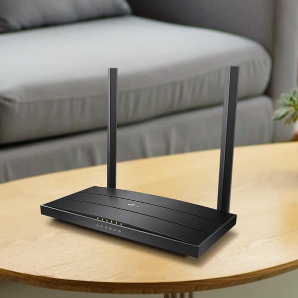 TP-Link Archer VR400 - langaton reititin - DSL-modeemi - 4-porttinen kytkin - GigE - 802.11a/b/g/n/ac - kaksitaajuus