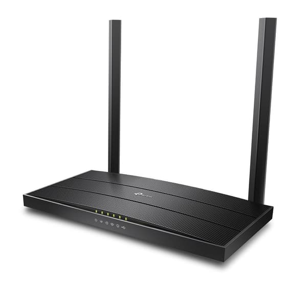 TP-Link Archer VR400 - langaton reititin - DSL-modeemi - 4-porttinen kytkin - GigE - 802.11a/b/g/n/ac - kaksitaajuus