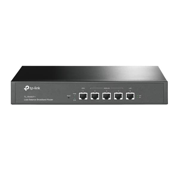 TP-LINK TL-R480T+ - Router - 4-portsswitch - WAN-portar: 4 (TL-R480T+ V7.0)