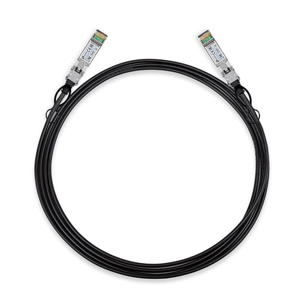 TP-Link TL-SM5220-3M V1 - 10GBase direkte tilsluttet kabel - SFP+ (M) til SFP+ (M) - 3 m - twinaksialt - passivt