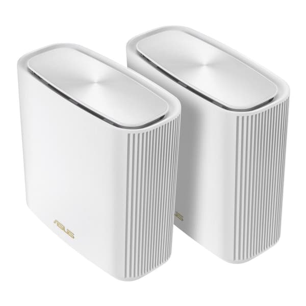 ASUS ZenWiFi AX (XT9) AX7800 1-pack vit tri-band (2,4GHz / 5GHz / 5GHz) Wi-Fi 6 (802.11ax) 4 Internt (90IG0740-MO3B60)