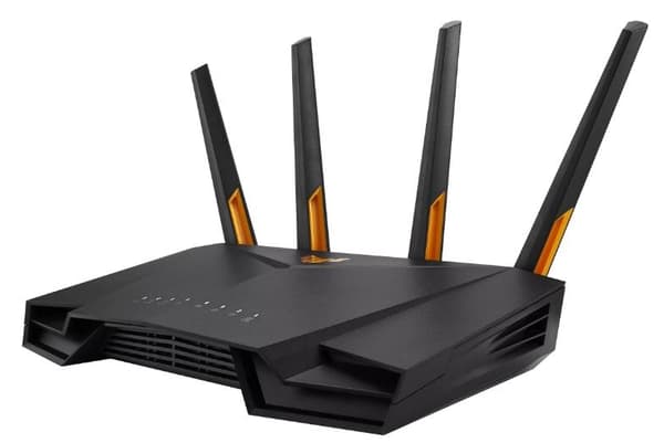 ASUS TUF-AX4200 AiMesh WiFi-router Gigabit Ethernet Dual-Band (2,4 GHz/5 GHz) Svart (90IG07Q0-MO3100)