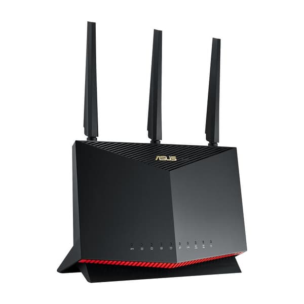 ASUS RT-AX86U Pro trådlös router Gigabit Ethernet Dual Band (2,4 GHz / 5 GHz) Svart