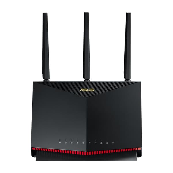 ASUS RT-AX86U Pro trådlös router Gigabit Ethernet Dual Band (2,4 GHz / 5 GHz) Svart