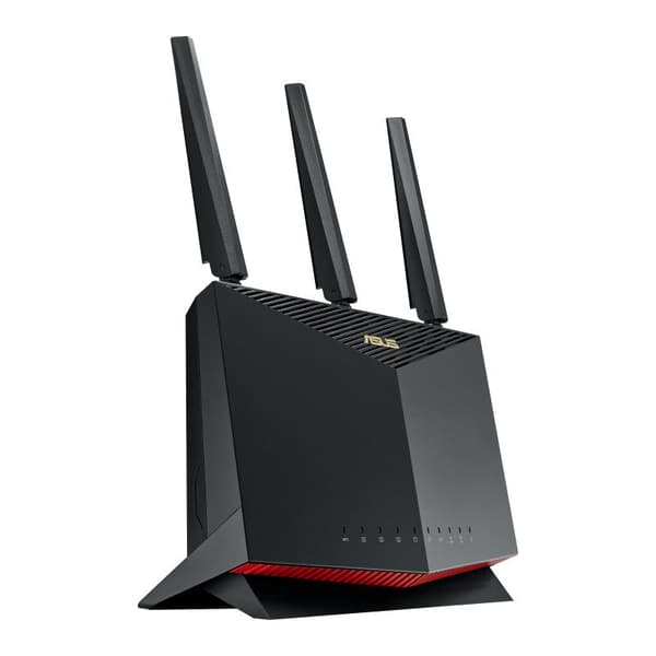 ASUS RT-AX86U Pro trådlös router Gigabit Ethernet Dual Band (2,4 GHz / 5 GHz) Svart