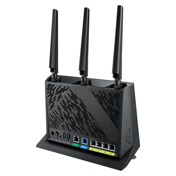 ASUS RT-AX86U Pro trådlös router Gigabit Ethernet Dual Band (2,4 GHz / 5 GHz) Svart