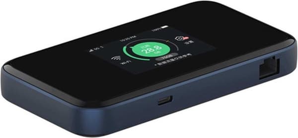 ZTE MU5001 - Matkapuhelinverkkoreititin - Musta - Kannettava - 6,1 cm (2,4") - Akun varaustaso - Verkko - Ilmoitus - Signaalin voimakkuus - WLAN - Gig