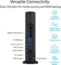 Miniatyrbild 3 av 9: ASUS RT-AX59U WiFi-router Gigabit Ethernet Dual-Band (2,4 GHz/5 GHz) Svart (90IG07Z0-MO3C00)