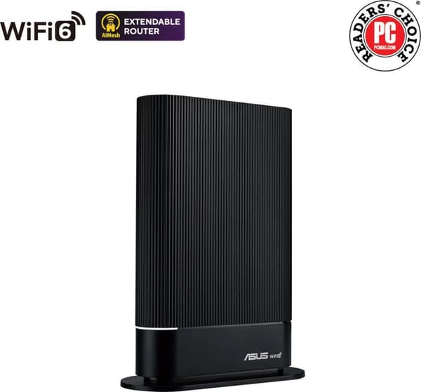 ASUS RT-AX59U WiFi-router Gigabit Ethernet Dual-Band (2,4 GHz/5 GHz) Svart (90IG07Z0-MO3C00)