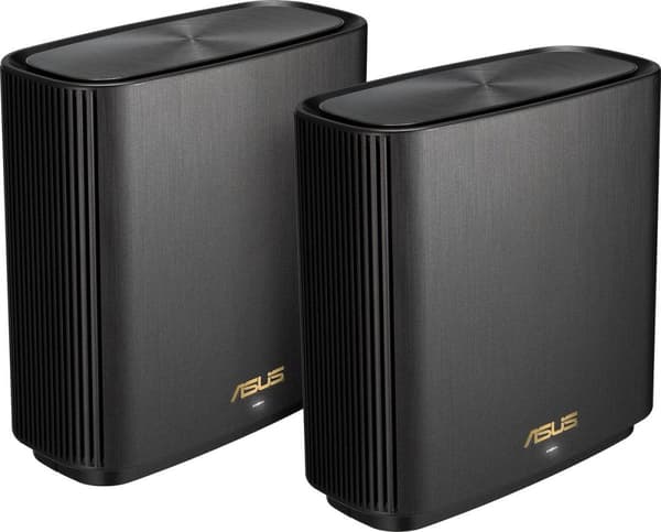 ASUS ZenWiFi XT9 - Mesh WiFi - AX7800 - Tri-Band - AiMesh - Svart - 2-pack Svart
