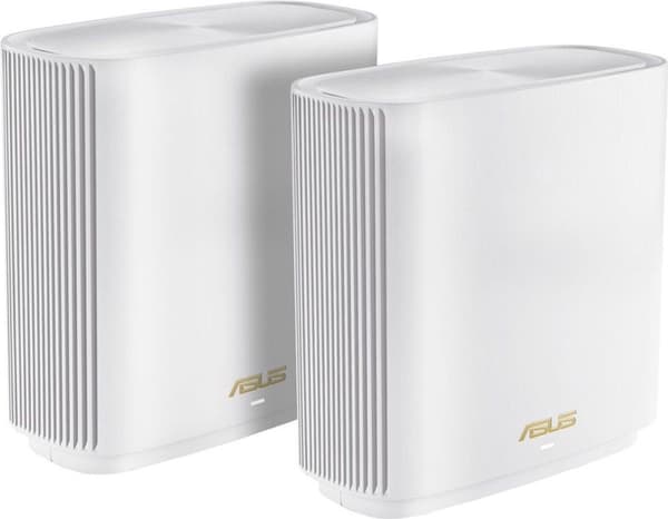 ASUS ZenWiFi XT9 - Mesh WiFi - AiMesh - Tri-Band - Wifi 6 - Wit - 2 kpl