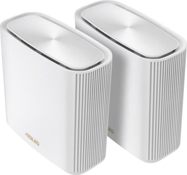 ASUS ZenWiFi XT9 - Mesh WiFi - AiMesh - Tri-Band - Wifi 6 - Wit - 2-pack Vit