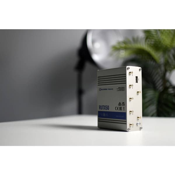 Teltonika RUTX50 Router Inbyggt modem: LTE, UMTS 2.4 GHz, 5 GHz