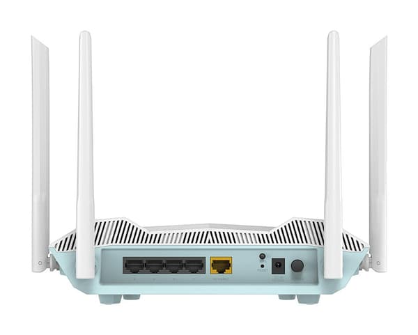 D-Link EAGLE PRO AI R32 - trådløs router - 4-ports switch - GigE - 802.11a/b/g/n/ac/ax - dual band
