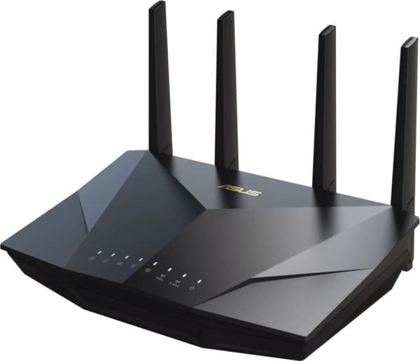 ASUS RT-AX5400 - Trådløs router - 4-ports switch - GigE - Wi-Fi 6 - dual band (90IG0860-MO9B00)