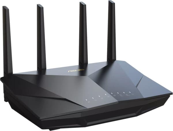 ASUS RT-AX5400 - Trådløs router - 4-ports switch - GigE - Wi-Fi 6 - dual band (90IG0860-MO9B00)