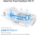 Miniatyrbild 10 av 10: TP-Link DECOX50OUTDOOR1P Mesh WiFi-system Dual Band (2,4GHz/5GHz) Wi-Fi 6 (802.11ax) Vit 1 Intern (DECO X50-OUTDOOR(1-PACK))