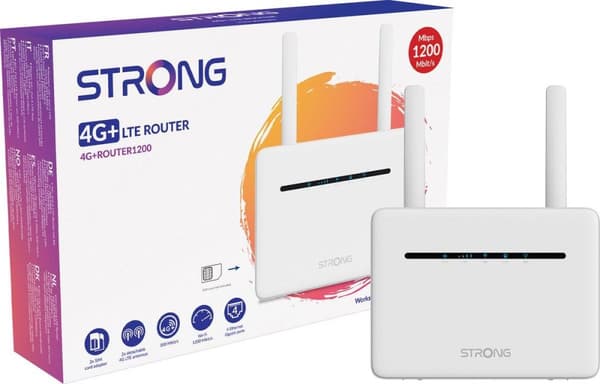 STARK 4G+ LTE 1200 trådlös router (4G+ROUTER1200)