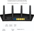 Pikkukuva 7 / 8: ASUS RT-AX57 WiFi-reititin Gigabit Ethernet Dual-Band (2,4 GHz/5 GHz) Musta (90IG06Z0-MO3C00)
