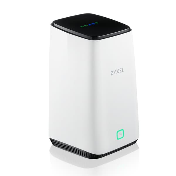 Zyxel FWA510 WiFi Router Multi-Gigabit Ethernet Tri-Band (2,4 GHz / 5 GHz / 5 GHz) 5G Sort - Hvid (FWA-510-EU0102F)