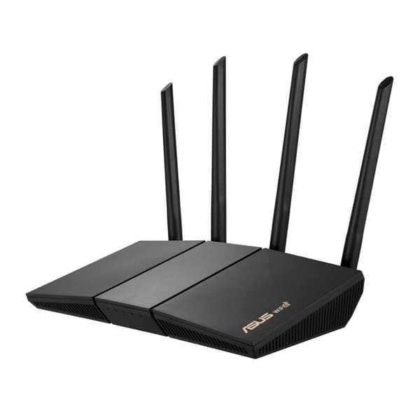 ASUS RT-AX57 langaton reititin Gigabit Ethernet Dual-band (2,4 GHz / 5 GHz) Musta