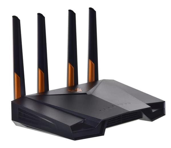 ASUS TUF Gaming AX3000 V2 langaton reititin Gigabit Ethernet Dual-band (2,4 GHz / 5 GHz) Musta, oranssi