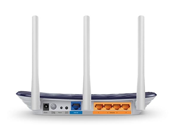 TP-Link Archer C20 AC750 V4.0 trådløs router Fast Ethernet Dual-band (2,4 GHz / 5 GHz) Navy