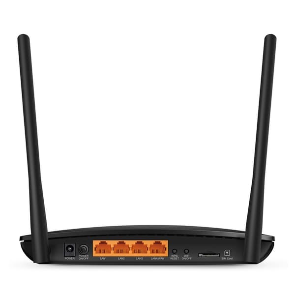 TP-Link Archer MR200 trådlös router Fast Ethernet Dual-band (2,4 GHz / 5 GHz) 4G Svart
