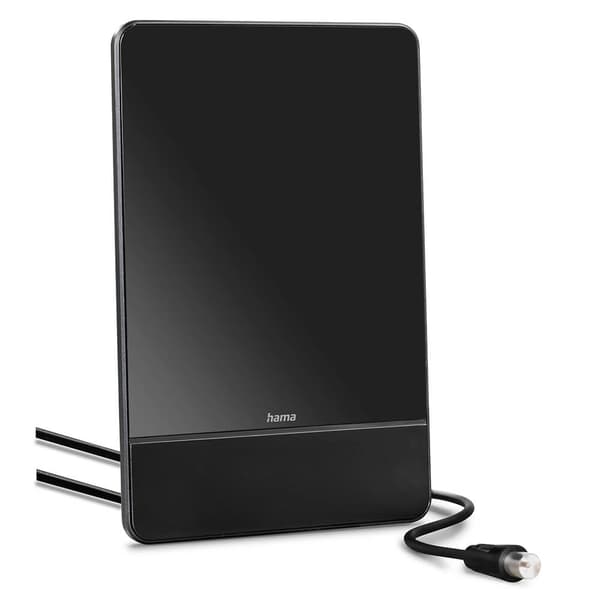 Innendørs Antenne Pro 45 DAB+/DAB/DVB-T2/FM Flat Svart