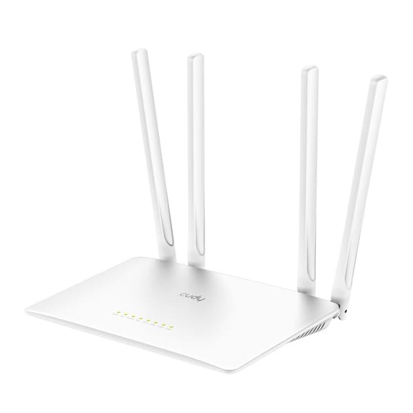 Cudy WR1200 trådløs router Fast Ethernet Dual-band (2,4 GHz / 5 GHz) Hvid