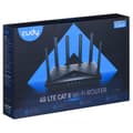 Miniatyrbillede 6 af 6: Cudy LT700 trådløs router Gigabit Ethernet Dual-band (2,4 GHz / 5 GHz) 4G Sort
