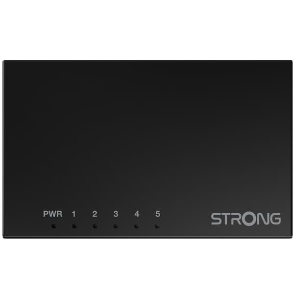 5-ports Gigabit-svitsj Metal Black