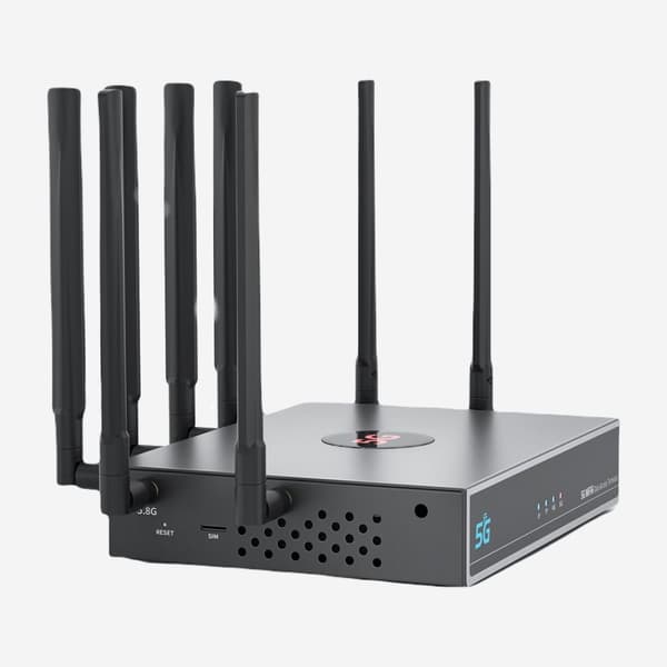 5G / 4G Router och MIMO LTE-antenn Paket för husbilar och husvagnar