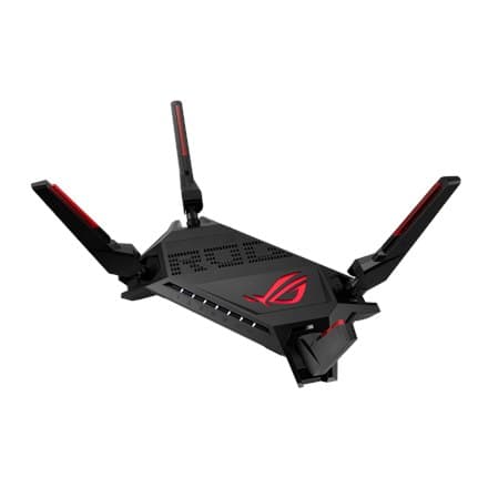 Asus Dual-band Gaming Router GT-AX6000 ROG Rapture 802.11ax 6000 Mbit/s Verkkoportit Ethernet 5 Tuki Mesh MU-MiMO:lle ilman