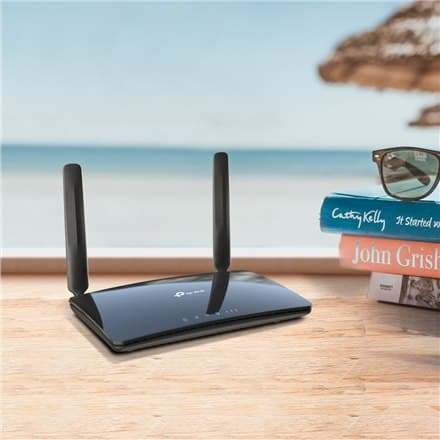 TP-LINK MR400 AC1200 reititin Langaton Multiband 4G LTE - Archer MR400 | 802.11ac | 10/100 Mbit/s | 3 Ethernet LAN -porttia
