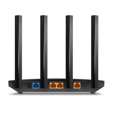 Wi-Fi 6 router TP-LINK Archer AX17 med 802.11ax teknologi, 10/100/1000 Mbit/s, 3 Ethernet LAN-porte (RJ-45), Mesh-understøttelse, MU-MI