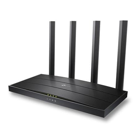 Wi-Fi 6 router TP-LINK Archer AX17 med 802.11ax teknologi, 10/100/1000 Mbit/s, 3 Ethernet LAN-porte (RJ-45), Mesh-understøttelse, MU-MI