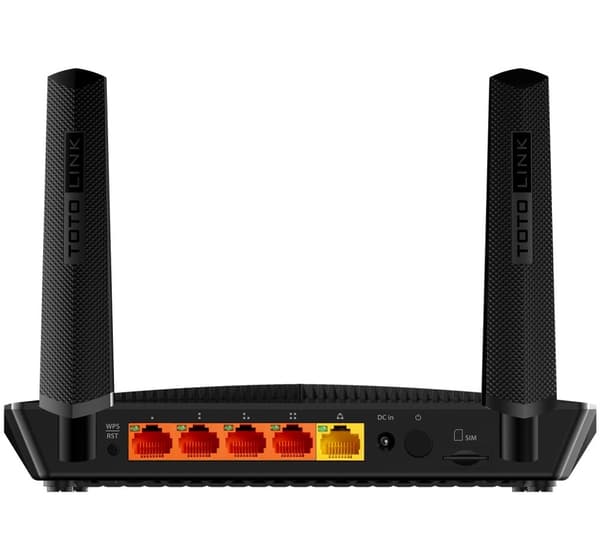 Totolink LR1200 | WiFi-router | AC1200 Dual Band, 4G LTE, 5x RJ45 100Mb/s, 1x SIM