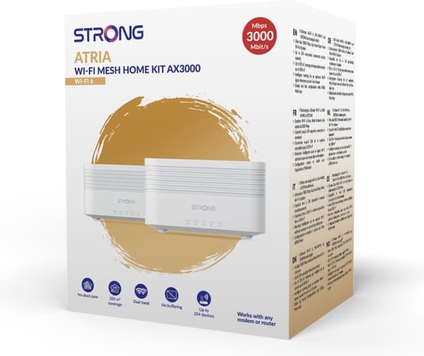 Stark router - Mesh - Home Kit AX3000 - Trippel - 3000 Mbit/s