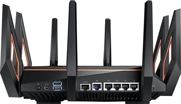 ASUS GT-AX11000 trådløs router Gigabit Ethernet Tri-band (2,4 GHz / 5 GHz / 5 GHz) 4G Sort