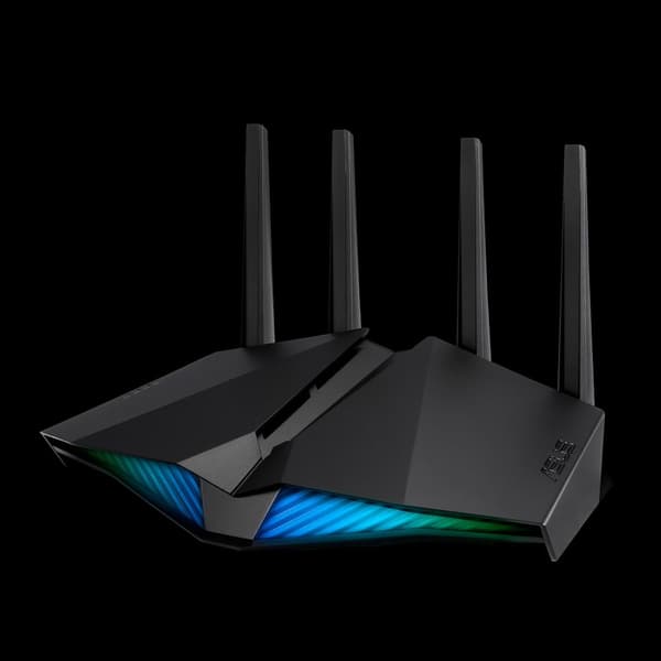 ASUS RT-AX82U trådlös router Gigabit Ethernet Dual-band (2,4 GHz / 5 GHz) Svart